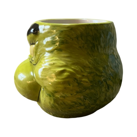 The Grinch Sculpted 3D Ceramic Mug Cup 16oz Holiday Christmas Halloween - Picture 3 of 7